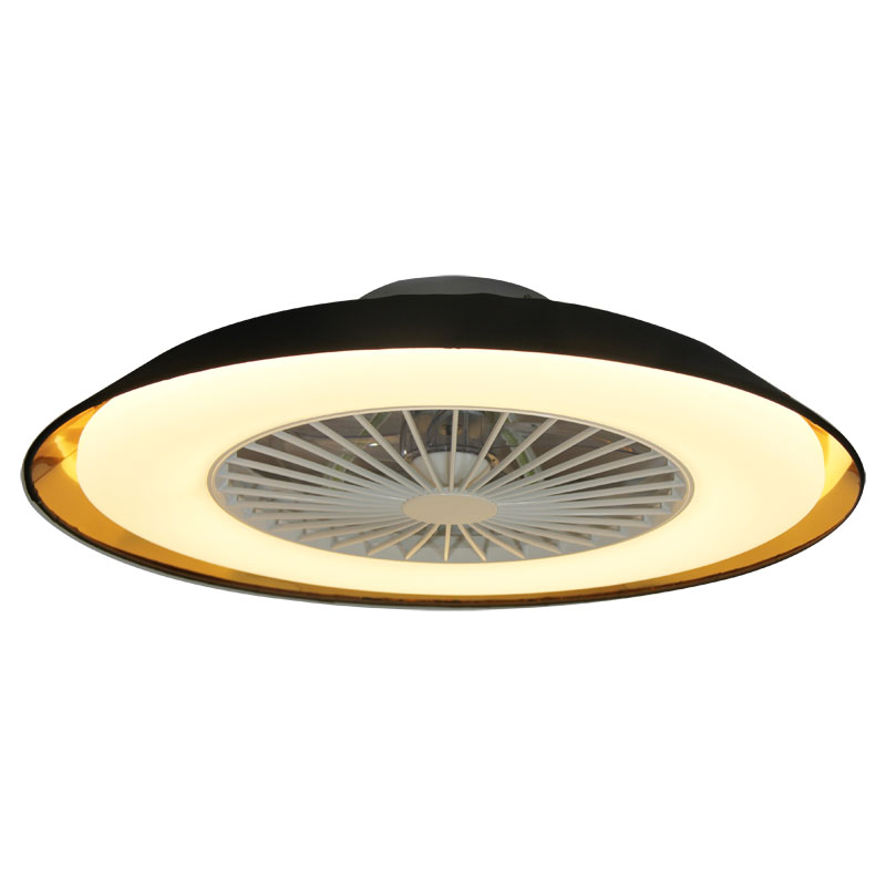 Unique Features of the Ultra-thin Beveled Cloth Shade Ceiling Fan Lamp: Standing Out from the Traditional Norms