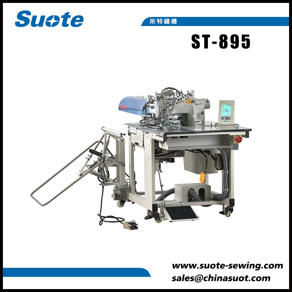 Automatic Pocket Welting Machine Double Needle Lockstitch Head