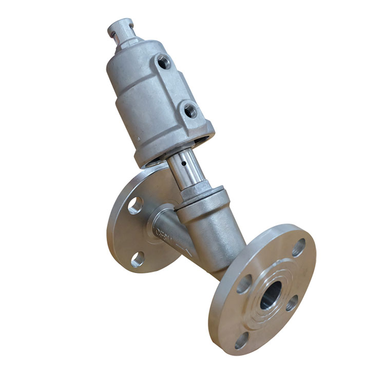 Pneumatic Angle Seat Valve