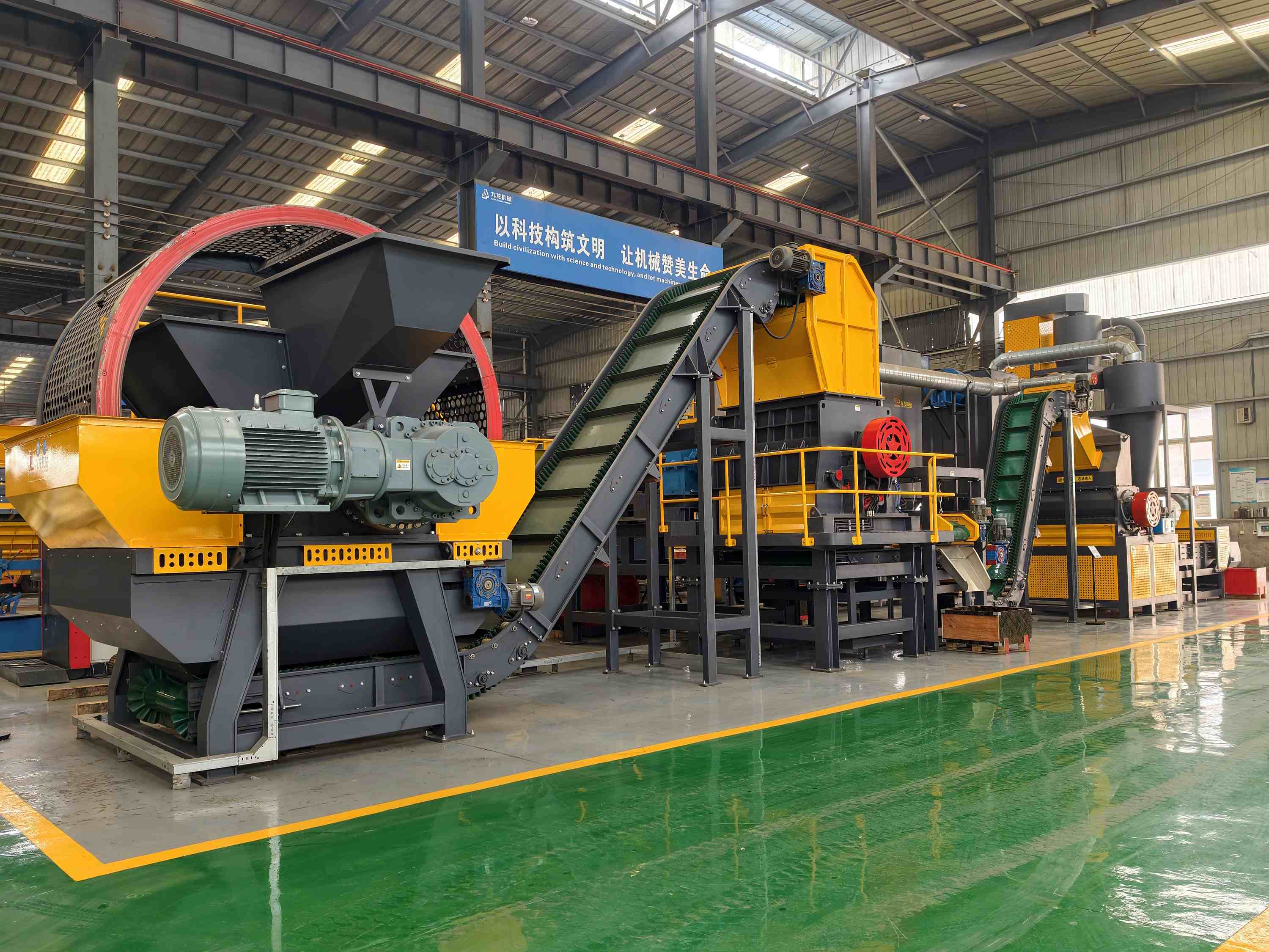Tire Shredder in China: Innovations and Trends in Efficient Recycling Solutions